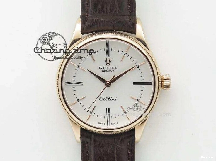 MiroTime 0128 Day-Date 36mm 128239 SS Crystal BP Best Edition White MOP Crystal Marker Dial on SS President Bracelet A MoistureWicking 2682